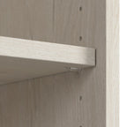 Bureau d'angle en L Lennox avec huche et armoires de rangement de Bush Furniture