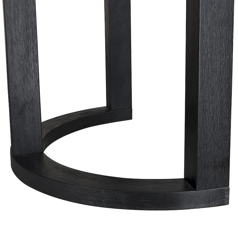 Table à manger moderne de 241 cm avec piètement en tréteaux en U