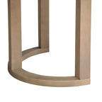 Table à manger moderne de 241 cm avec piètement en tréteaux en U