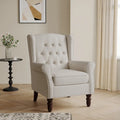 Fauteuil d'appoint capitonné à oreilles - 38H