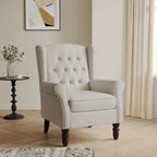 Fauteuil d'appoint capitonné à oreilles - 38H