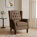 Fauteuil d'appoint capitonné à oreilles - 38H