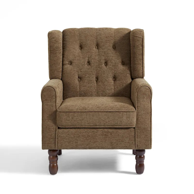 Fauteuil d'appoint capitonné à oreilles - 38H