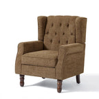 Fauteuil d'appoint capitonné à oreilles - 38H