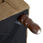 Fauteuil d'appoint capitonné à oreilles - 38H