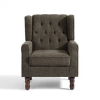 Fauteuil d'appoint capitonné à oreilles - 38H