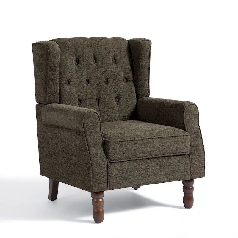 Fauteuil d'appoint capitonné à oreilles - 38H
