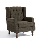 Fauteuil d'appoint capitonné à oreilles - 38H