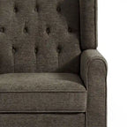 Fauteuil d'appoint capitonné à oreilles - 38H