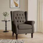 Fauteuil d'appoint capitonné à oreilles - 38H