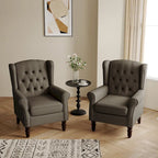 Fauteuil d'appoint capitonné à oreilles - 38H