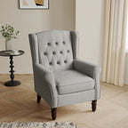 Fauteuil d'appoint capitonné à oreilles - 38H