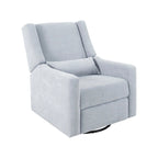 Fauteuil inclinable de luxe motorisé avec fonction pivotante et planeur, fauteuil inclinable de salon rembourré avec support lombaire
