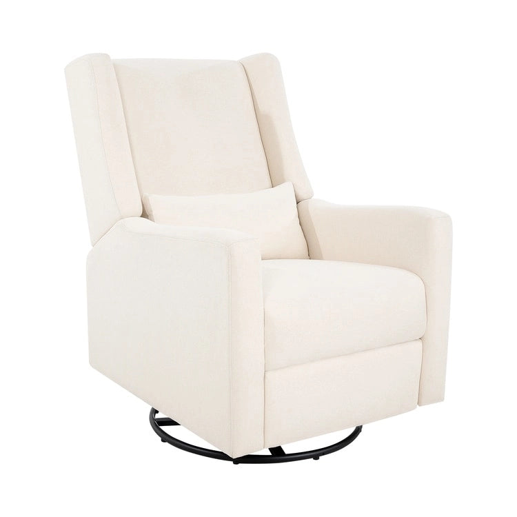 Fauteuil inclinable de luxe motorisé avec fonction pivotante et planeur, fauteuil inclinable de salon rembourré avec support lombaire