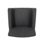Tabourets de bar de 30,5 pouces en tissu et hévéa (lot de 2)