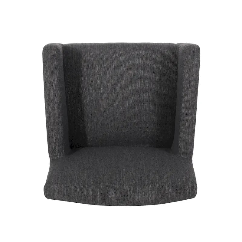 Tabourets de bar de 30,5 pouces en tissu et hévéa (lot de 2)