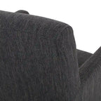 Tabourets de bar de 30,5 pouces en tissu et hévéa (lot de 2)