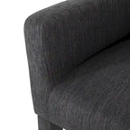 Tabourets de bar de 30,5 pouces en tissu et hévéa (lot de 2)