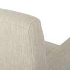 Tabourets de bar de 30,5 pouces en tissu et hévéa (lot de 2)