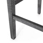 Tabourets de bar de 30,5 pouces en tissu et hévéa (lot de 2)