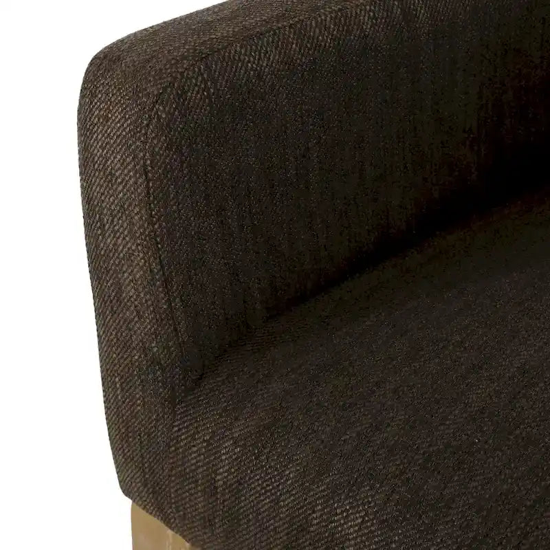 Tabourets de bar de 30,5 pouces en tissu et hévéa (lot de 2)