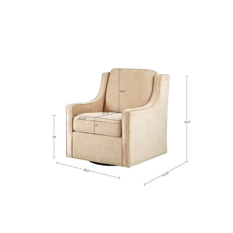 Fauteuil pivotant Madison Park Lois à 360 degrés