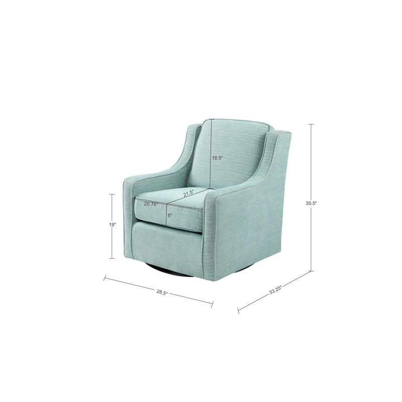 Fauteuil pivotant Madison Park Lois à 360 degrés