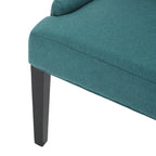 Chaises de salle à manger contemporaines capitonnées (Lot de 2) - 21.50 L x 25.00 l x 36.00 H