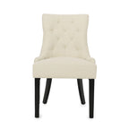 Chaises de salle à manger contemporaines capitonnées (Lot de 2) - 21.50 L x 25.00 l x 36.00 H