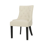 Chaises de salle à manger contemporaines capitonnées (Lot de 2) - 21.50 L x 25.00 l x 36.00 H