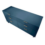 Commode double large moderne à 6 tiroirs Manhattan Comfort Granville 55.07