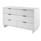 Commode double large moderne à 6 tiroirs Manhattan Comfort Granville 55.07
