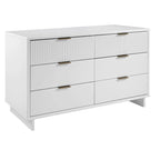 Commode double large moderne à 6 tiroirs Manhattan Comfort Granville 55.07