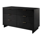 Commode double large moderne à 6 tiroirs Manhattan Comfort Granville 55.07