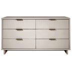 Commode double large moderne à 6 tiroirs Manhattan Comfort Granville 55.07