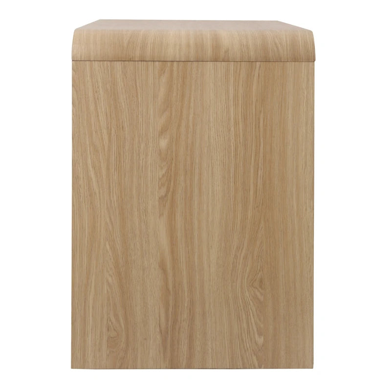Table d'appoint/de chevet moderne minimaliste avec 1 tiroir - Chêne européen
