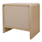 Table d'appoint/de chevet moderne minimaliste avec 1 tiroir - Chêne européen