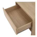 Table d'appoint/de chevet moderne minimaliste avec 1 tiroir - Chêne européen