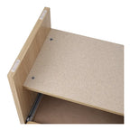 Table d'appoint/de chevet moderne minimaliste avec 1 tiroir - Chêne européen