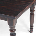 Table à manger en bois massif de 160 cm, 6 places