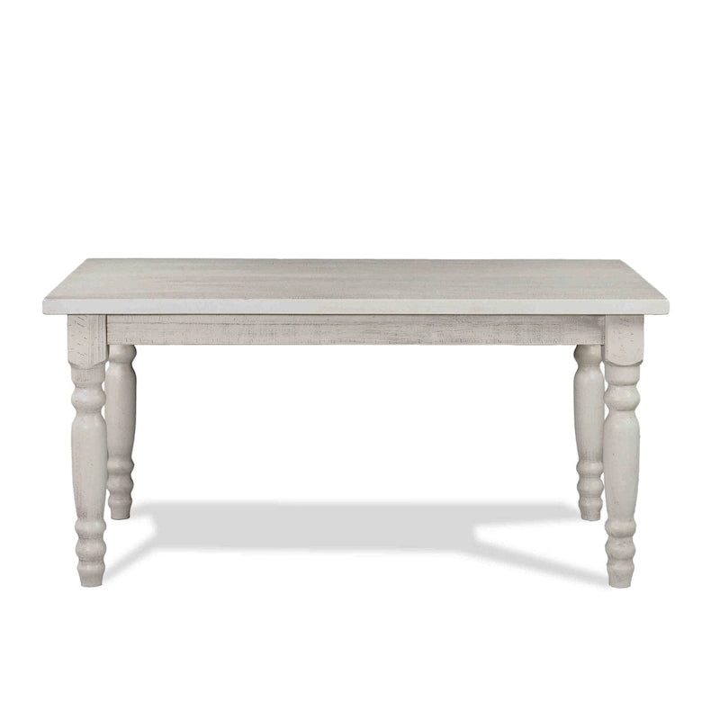 Table à manger en bois massif de 160 cm, 6 places