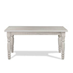 Table à manger en bois massif de 160 cm, 6 places