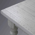 Table à manger en bois massif de 160 cm, 6 places