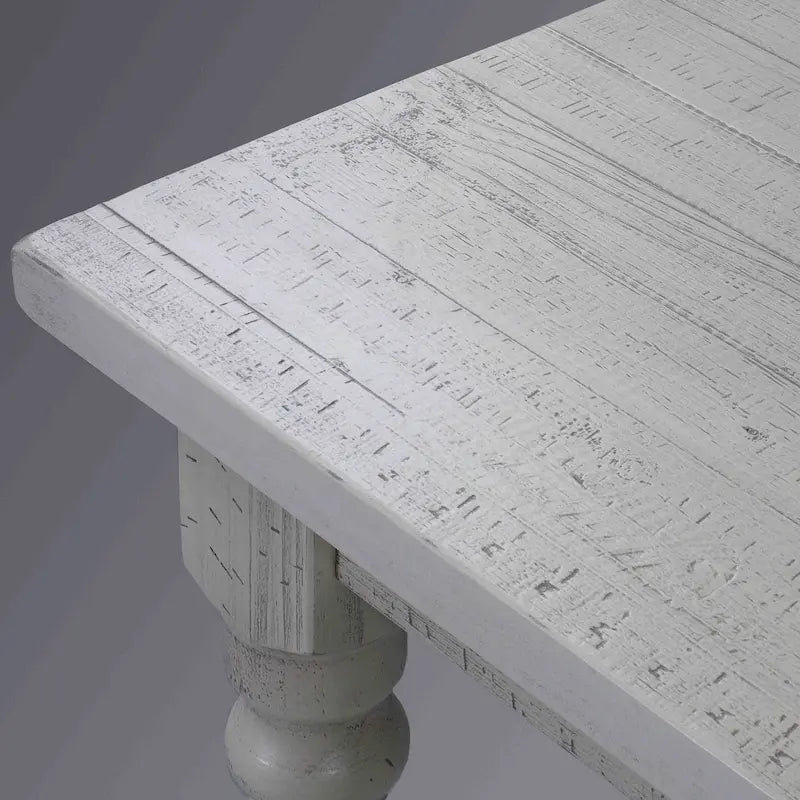 Table à manger en bois massif de 160 cm, 6 places