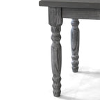 Table à manger en bois massif de 160 cm, 6 places