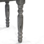 Table à manger en bois massif de 160 cm, 6 places
