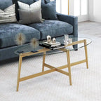 Table basse ovale Olson