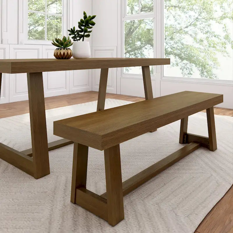 Banc de salle à manger classique Plank and Beam - 60