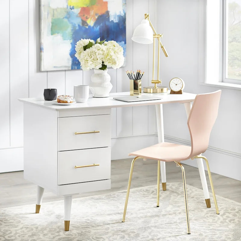 Bureau du milieu du siècle avec tiroirs