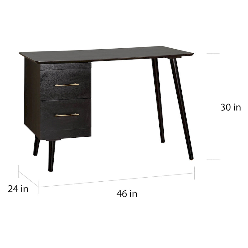 Bureau du milieu du siècle avec tiroirs